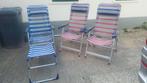 3 Crespo campingstoelen, Caravans en Kamperen, Ophalen, Gebruikt, Campingstoel