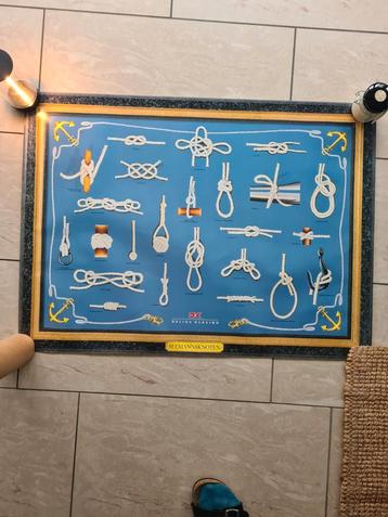  Nieuw poster Zeemansknopen - Leer de knopen ! beschikbaar voor biedingen