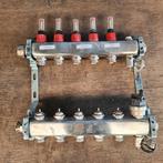 5- Groeps- Vloerverwarmingsverdeler Prem. RVS, Minder dan 30 cm, Overige typen, Minder dan 60 cm, Ophalen of Verzenden