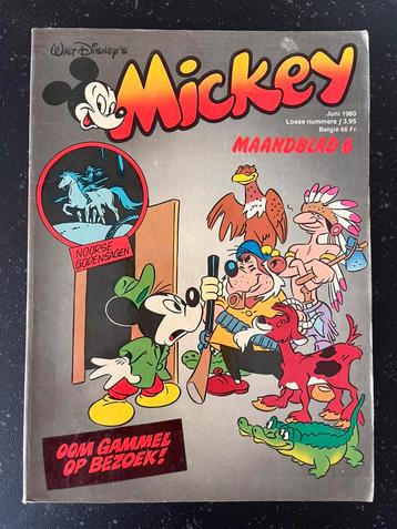 Mickey Maandblad 6 - jaargang 1980 beschikbaar voor biedingen