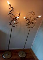 vloerlampen, Huis en Inrichting, Lampen | Vloerlampen, Ophalen, Gebruikt, Eclectisch, Metaal
