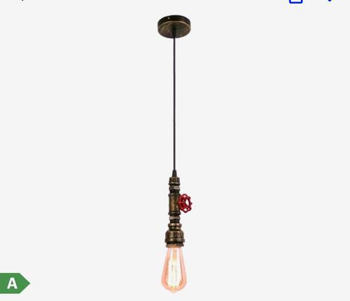 Plafondlamp industrieel kraan (zonder lamp) LAATSTE 3, Huis en Inrichting, Lampen | Hanglampen, Ophalen of Verzenden