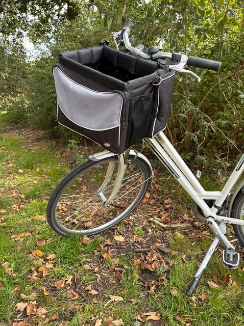 Trixie - hondenfiersmand voorop, Fietsen en Brommers, Fietsaccessoires | Fietsmanden, Gebruikt, Fietsmand, Stuurbevestiging, Ophalen of Verzenden