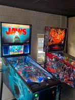 2 x flipperkast x men limited en jaws, Verzamelen, Stern, Ophalen of Verzenden, Zo goed als nieuw, Dot-matrix