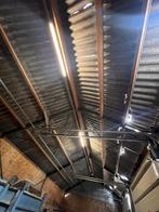 Spanten - Loods (EXCL BEPLATING EN DAK), Doe-het-zelf en Verbouw, Metalen, Ophalen, Gebruikt, IJzer
