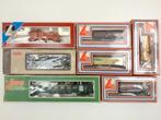 LIMA: set van 2 locomotieven en 5 rijtuigen voor H0-spoor, Ophalen, Gelijkstroom, Analoog, Lima