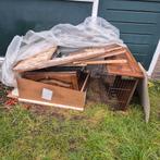 70s keuken onderdelen, hout voor hobby project, Ophalen, Gebruikt