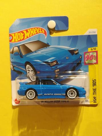 '96 Nissan Silvia 180SX type X Hot Wheels The 90s 2024  beschikbaar voor biedingen
