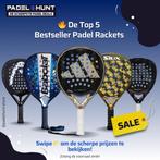 NIEUW - Electra ST4, Metalbone, Air Viper, Coello Pro, etc., Sport en Fitness, Padel, Ophalen of Verzenden, Nieuw, Padelracket