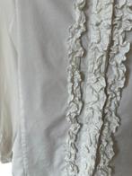 Purdey blouse L, Kleding | Dames, Maat 38/40 (M), Wit, Ophalen of Verzenden, Zo goed als nieuw