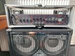 Swr sm 400 basversterker evt met Goliath 3 en flightcases, Ophalen of Verzenden, Gebruikt, Basgitaar, 100 watt of meer
