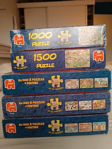 Grote Puzzel Collectie Jumbo Van Haasteren Wasgij Elzzup beschikbaar voor biedingen