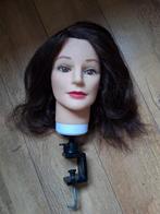Mannequin oefenhoofd kapper - zo goed als nieuw, Ophalen of Verzenden