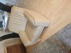 Lederen fauteuil, Huis en Inrichting, Ophalen, Gebruikt, 75 tot 100 cm, Leer