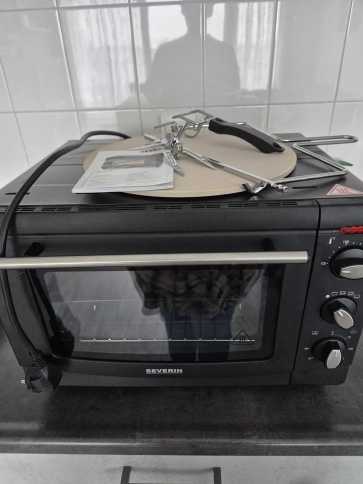 Compacte Severin Oven - Perfect voor kleine keukens!, Witgoed en Apparatuur, Ovens, Gebruikt, Vrijstaand, Oven, Minder dan 45 cm