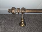 Koperen gordijn rail 152cm-135, Huis en Inrichting, Ophalen, Gebruikt, 100 tot 150 cm