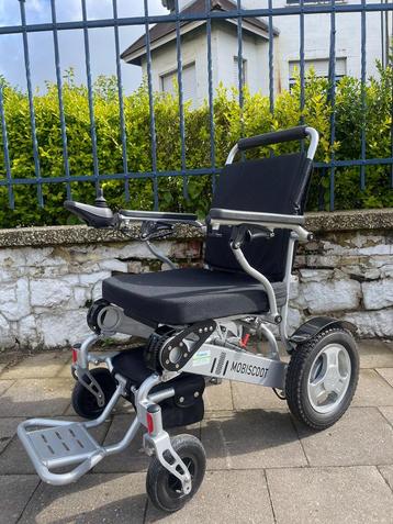 Opvouwbare elektrische rolstoel MOBISCOOT nieuwstaat 