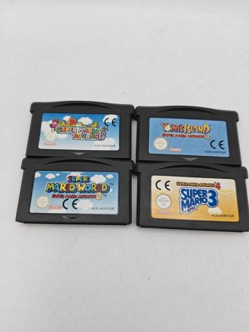 Super Mario Advance 1, 2, 3 en 4 Gameboy Advance beschikbaar voor biedingen