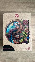 Houten puzzel - Mythical parrot - papegaai 173, Hobby en Vrije tijd, Ophalen of Verzenden, Minder dan 500 stukjes, Zo goed als nieuw