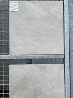 Topkwaliteit Kera-beton 60x60x4 Slate Greige, Nieuw, Keramiek, Ophalen of Verzenden, Terrastegels