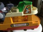 Fisher Price vintage veerboot, Met geluid, Gebruikt, Ophalen of Verzenden, Duw- of Trekspeelgoed