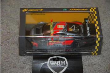 SALE !! 1:43 AUDI R8 LMS MACAU VANTHOOR SPARK SA168 WRH beschikbaar voor biedingen
