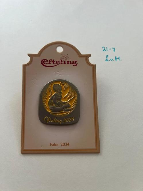 Efteling pin - EPP 466 - Vliegende Fakir 2024, Verzamelen, Efteling, Nieuw, Button of Speldje, Ophalen of Verzenden