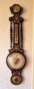 L. Bezemer & Zn. Banjo Weerstation (Barometer/Thermometer), Antiek en Kunst, Antiek | Klokken, Ophalen of Verzenden
