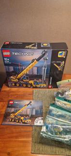 42108 Technics mobiele kraan met boekje en doos., Ophalen of Verzenden, Zo goed als nieuw, Complete set, Lego