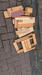Houtrestjes - Diverse stukken hout, Doe-het-zelf en Verbouw, Hout en Planken, Ophalen, Gebruikt, Minder dan 25 mm, Plank