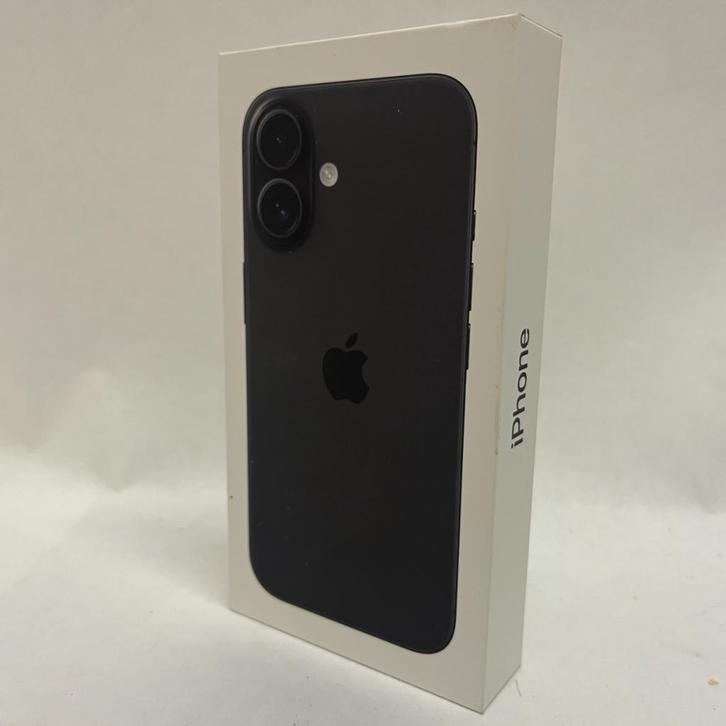 Apple iPhone 16 128GB Zwart (Nieuw+Bon), Telecommunicatie, Mobiele telefoons | Apple iPhone, Nieuw