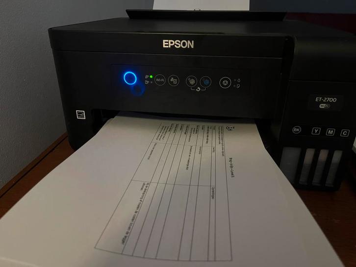 ECO TANK EPSON 2700 (wifi en kabel), Computers en Software, Printers, Zo goed als nieuw, Printer, Ophalen of Verzenden