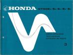 Honda MT50 Sa Sb Sc Se Sf parts list (1826z) bromfiets, Ophalen of Verzenden, Zo goed als nieuw