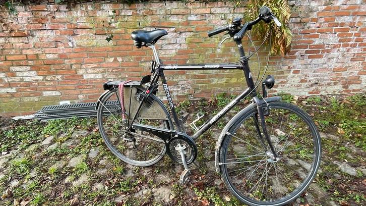 Gebruikte Minerva Herenfiets, Fietsen en Brommers, Fietsen | Heren | Herenfietsen, Gebruikt, Batavus, 53 tot 57 cm, Versnellingen