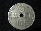 Belgie 10 Centimes 1939 (NL-F), koning Leopold III #i34, Postzegels en Munten, Verzenden, Overig, Losse munt