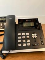 5 telefoons Yealink, Telecommunicatie, Datacommunicatie en VoIP, Gebruikt, Ophalen of Verzenden