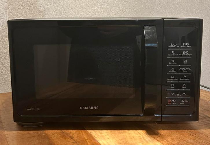 Samsung MC28H5015AK Combimagnetron met Oven, Witgoed en Apparatuur, Magnetrons, Gebruikt, Vrijstaand, Combimagnetron, 45 tot 60 cm