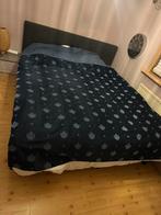 Twee persoonsbed Boxspring Sens1.80 cm /2.00 cm 2 jaar Oud, 80 cm, Grijs, Ophalen, Tweepersoons