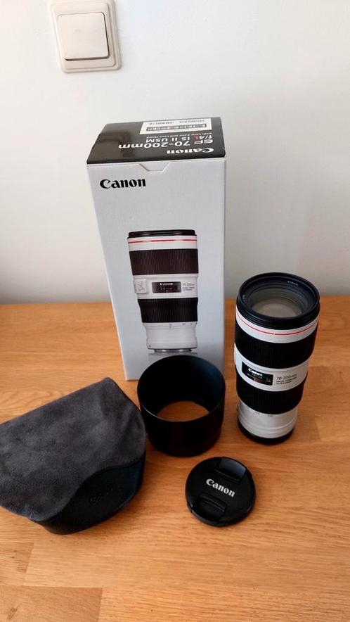 Canon EF 70-200 f/4L IS II USM, Audio, Tv en Foto, Fotografie | Lenzen en Objectieven, Zo goed als nieuw, Telelens, Ophalen