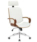 Bureaustoel wit-hout, Ophalen of Verzenden, Ergonomisch, Nieuw, Wit