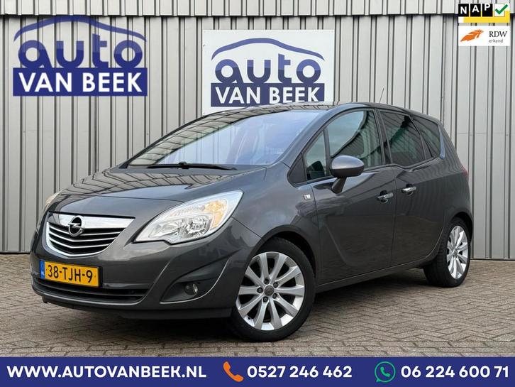 Opel Meriva 1.4 Turbo Cosmo|Climate|Trtekhaak, Auto's, Opel, Bedrijf, Te koop, Meriva, ABS, Achteruitrijcamera, Airconditioning