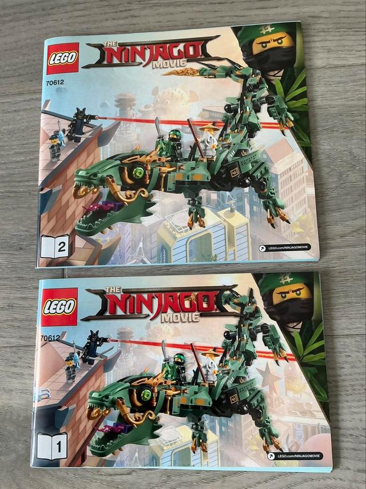 Lego Ninjago Movie70612 - Groene Ninja mecha draak, Kinderen en Baby's, Speelgoed | Duplo en Lego, Zo goed als nieuw, Lego, Complete set