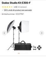 Godox studio kit E300-F, Ophalen, Zo goed als nieuw, Lamp of Flitsset