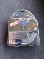 Fiets verlichting roze 1 wiel, Fietsen en Brommers, Fietsaccessoires | Fietsverlichting, Ophalen of Verzenden, Nieuw, Batterij