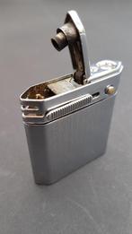 Sterling  zilver (kleur)  FUMALUX FL400 benzine aansteker, Ophalen of Verzenden, Gebruikt, Aansteker