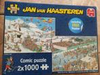 Jan van Haasteren 2x1000st, Verzenden, 500 t/m 1500 stukjes, Zo goed als nieuw, Legpuzzel