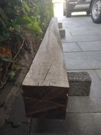 Hardhouten dikke paal 10 bij 10 bij 235 cm, Tuin en Terras, Ophalen, Gebruikt, Palen