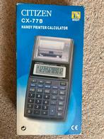 CITIZEN CX-77B Handy Printer Calculator, NIEUW!, Diversen, Rekenmachines, Ophalen, Nieuw
