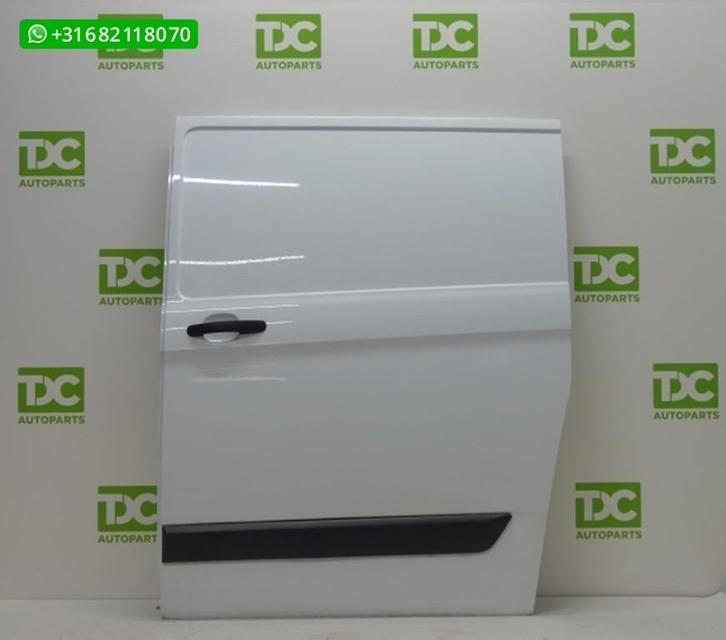 Ford Transit Custom ('12-'18) Schuifdeur links dicht wit, Auto-onderdelen, Carrosserie en Plaatwerk, Deur, Ford, Links, Gebruikt