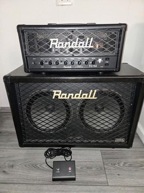 Te koop Randall RD45 Diavlo met cabinet RD212 V30,s, Muziek en Instrumenten, Versterkers | Bas en Gitaar, Gebruikt, Minder dan 50 watt